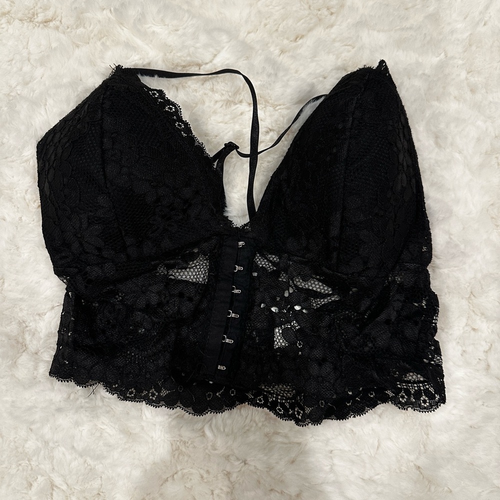Lace crop top